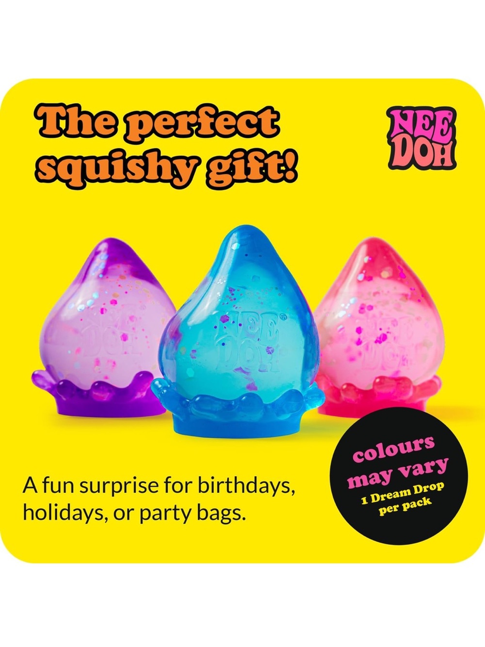 Pink-Schylling NeeDoh Dream Drop - Sensory Squeeze Toy - Picture 10 of 12
